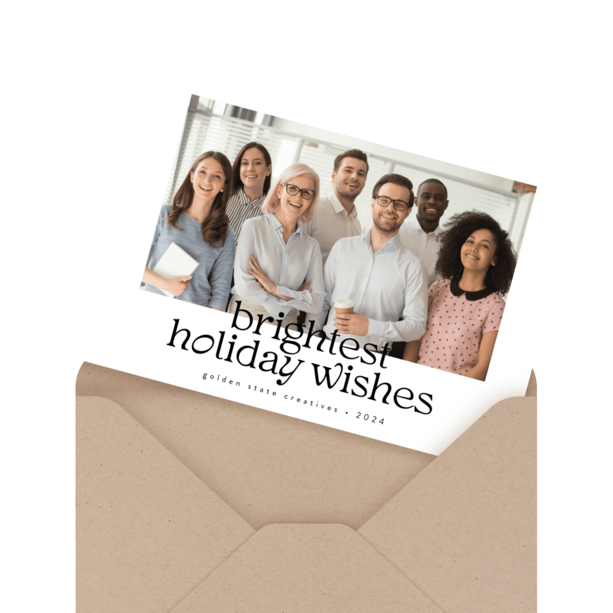 business holiday card